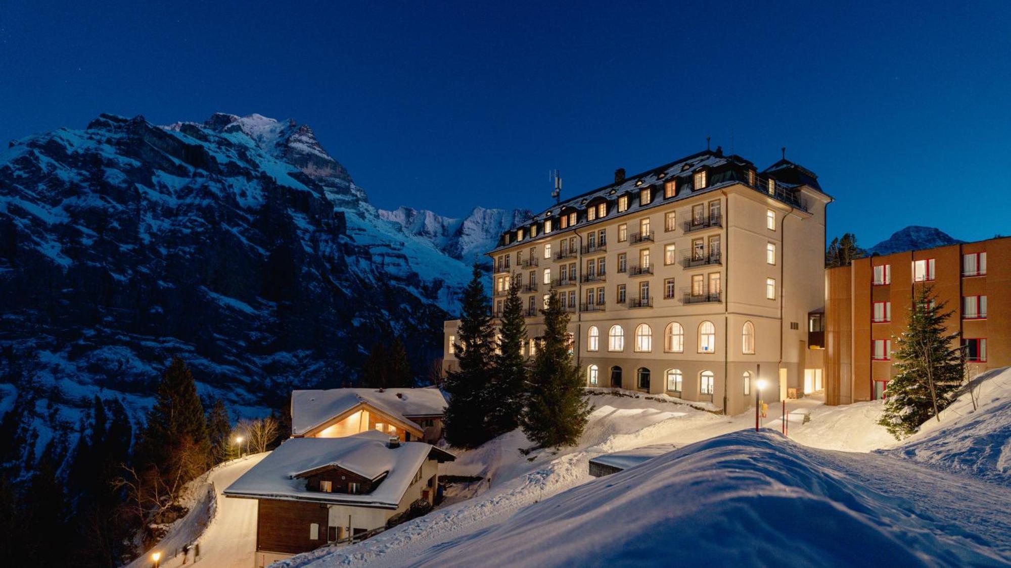 Hotel Muerren Palace 外观 照片