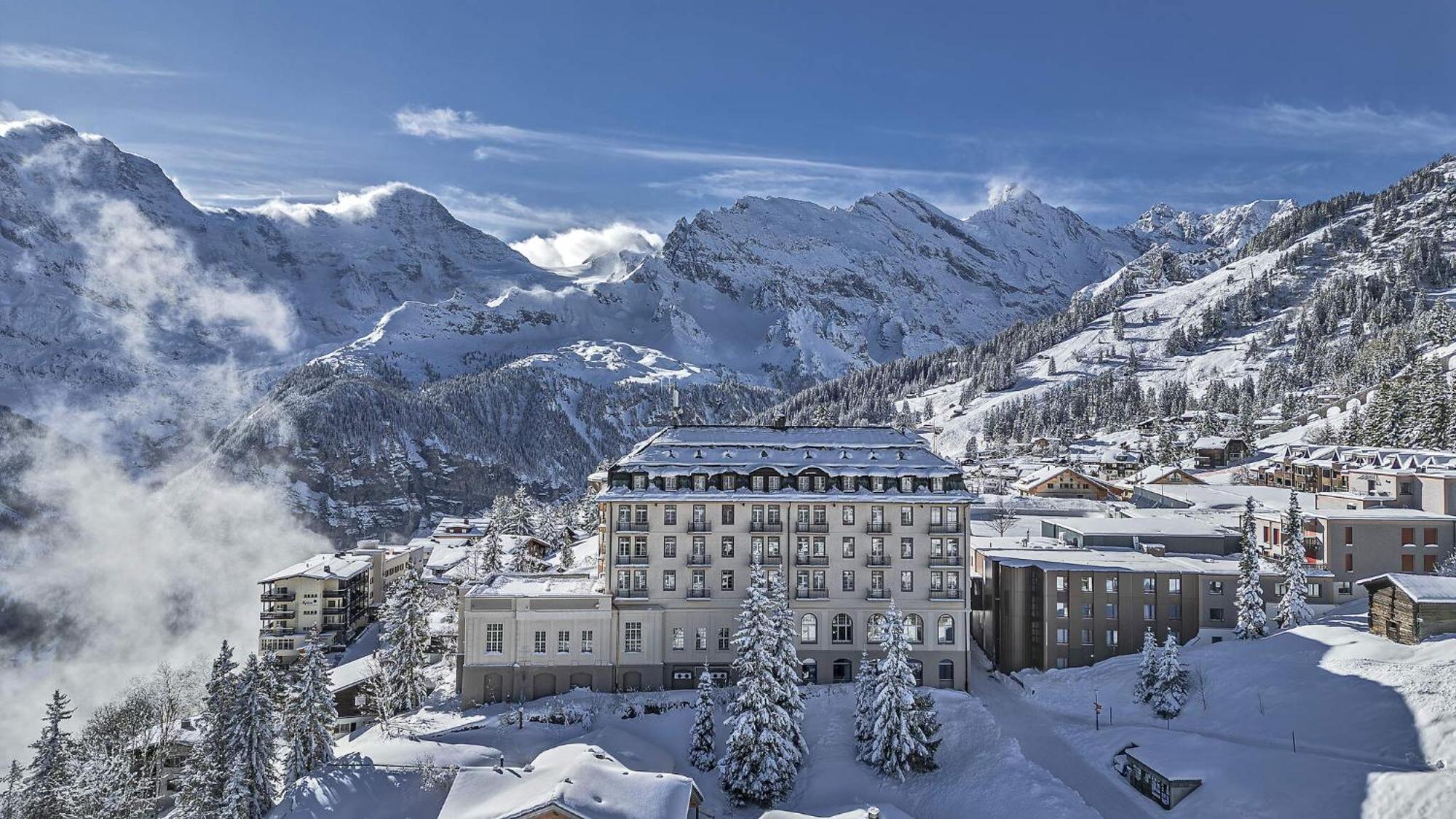 Hotel Muerren Palace 外观 照片